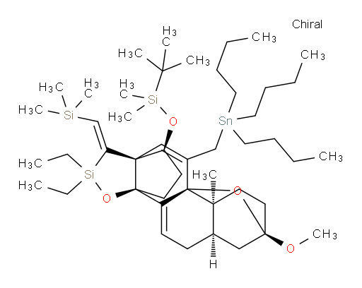 (3R,5R,9S,10S,13S,14S,17S,Z)-17-((tert-butyldimethylsilyl)oxy)-19,19-diethyl-3-methoxy-10-methyl-11-((tributylstannyl)methyl)-20-((trimethylsilyl)methylene)-1,2,3,4,5,6,10,15,16,17-decahydro-3,9-epoxy-14,13-(epoxysilanomethano)cyclopenta[a]phenanthrene