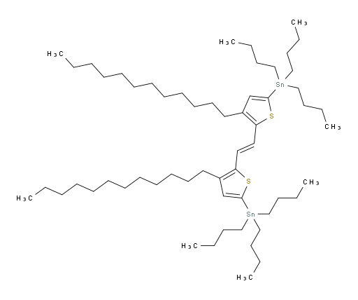 (E)-1,2-bis(3-dodecyl-5-(tributylstannyl)thiophen-2-yl)ethene