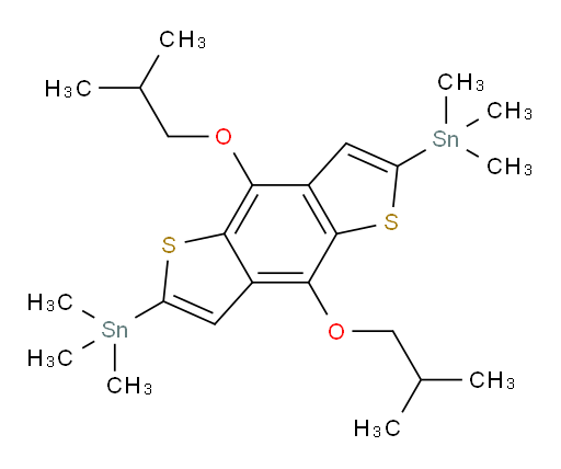 (4,8-diisobutoxybenzo[1,2-b:4,5-b']dithiophene-2,6-diyl)bis(trimethylstannane)
