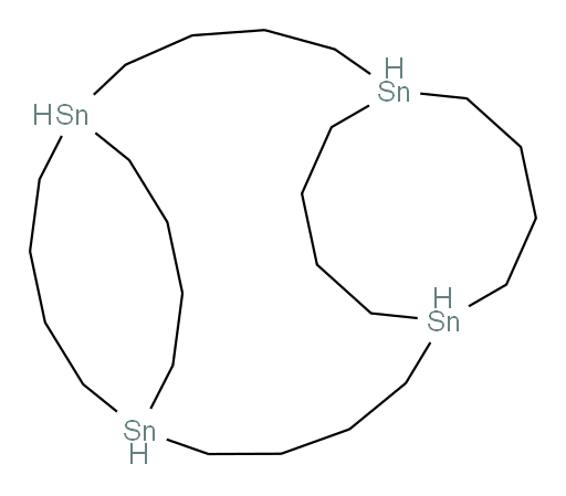 1,6,11,16-tetrastannatricyclo[14.4.4.46,11]octacosane