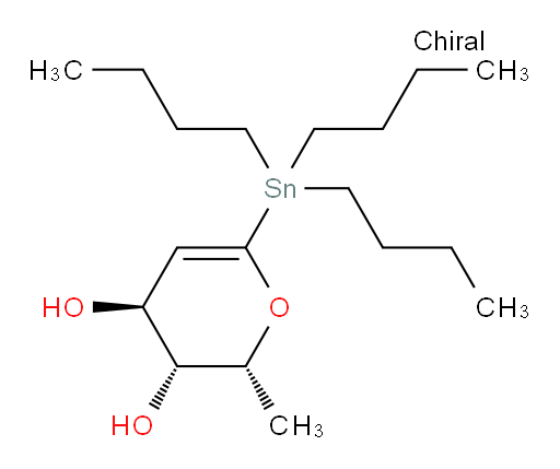 (2R,3R,4S)-2-甲基-6-(三丁基锡基)-3,4-二氢-2H-吡喃-3,4-二醇