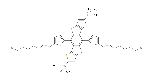 1,1′-[5,10-Bis(5-octyl-2-thienyl)dithieno[2,3-d:2′,3′-d′]benzo[1,2-b:4,5-b′]dithiophene-2,7-diyl]bis[1,1,1-trimethylstannane]