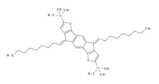 ((4Z,9Z)-4,9-dinonylidene-4,9-dihydro-s-indaceno[1,2-b:5,6-b']difuran-2,7-diyl)bis(trimethylstannane)