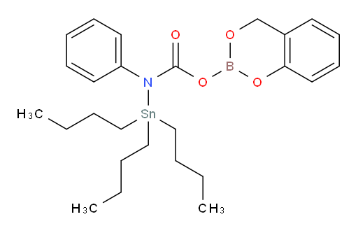 4H-benzo[d][1,3,2]dioxaborinin-2-yl phenyl(tributylstannyl)carbamate