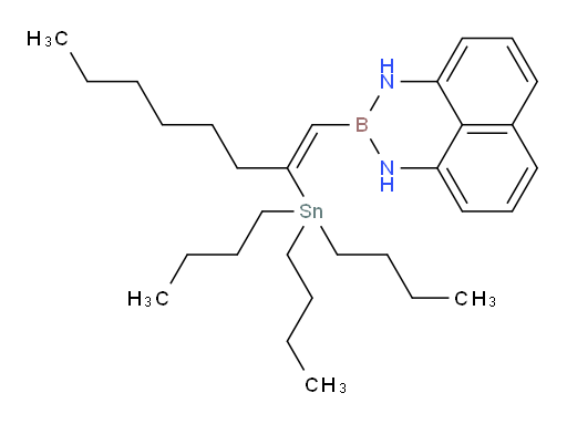 (Z)-2-(2-(tributylstannyl)oct-1-en-1-yl)-2,3-dihydro-1H-naphtho[1,8-de][1,3,2]diazaborinine