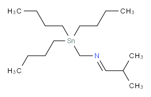 (E)-N-(2-甲基丙亚基)-1-(三丁基锡基)甲胺