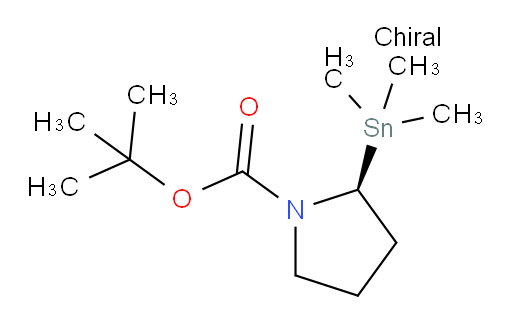 (S)-叔丁基 2-(三甲基锡基)吡咯烷-1-甲酸酯