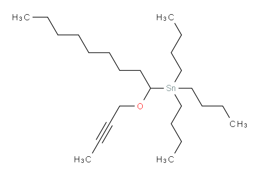 (1-(but-2-yn-1-yloxy)nonyl)tributylstannane