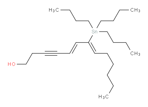 (5E,7Z)-7-(三丁基锡基)十三-5,7-二烯-3-炔-1-醇
