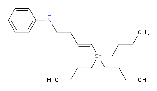 (E)-N-(4-(tributylstannyl)but-3-en-1-yl)aniline