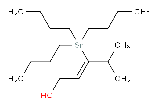 (Z)-4-甲基-3-(三丁基锡基)戊-2-烯-1-醇