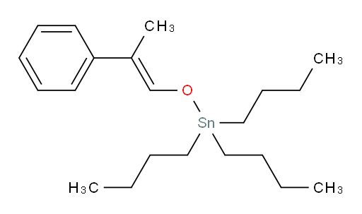 (E)-tributyl((2-phenylprop-1-en-1-yl)oxy)stannane
