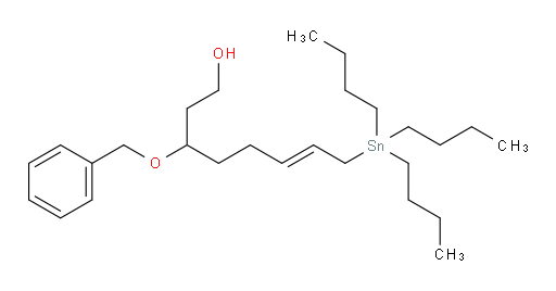 (E)-3-(benzyloxy)-8-(tributylstannyl)oct-6-en-1-ol
