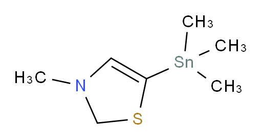 3-methyl-5-(trimethylstannyl)-2,3-dihydrothiazole