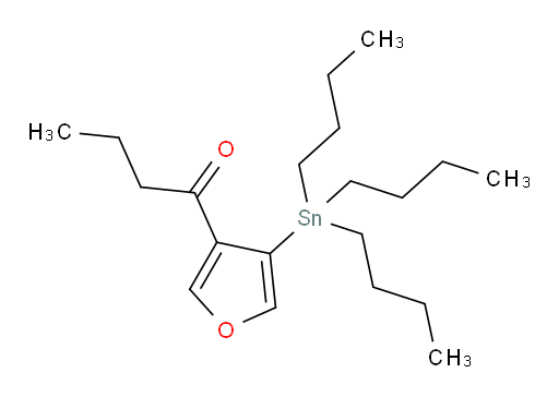 1-(4-(tributylstannyl)furan-3-yl)butan-1-one
