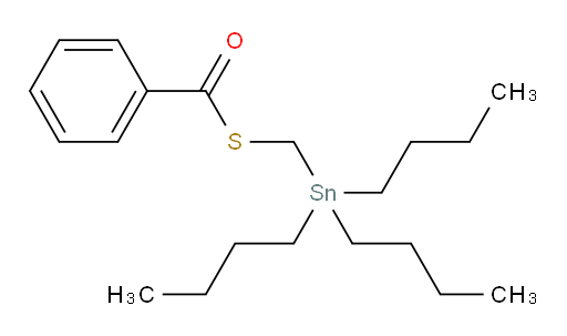 S-((tributylstannyl)methyl) benzothioate