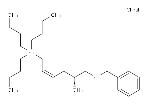 (R,Z)-(6-(苄氧基)-5-甲基己-2-烯-1-基)三丁基锡烷