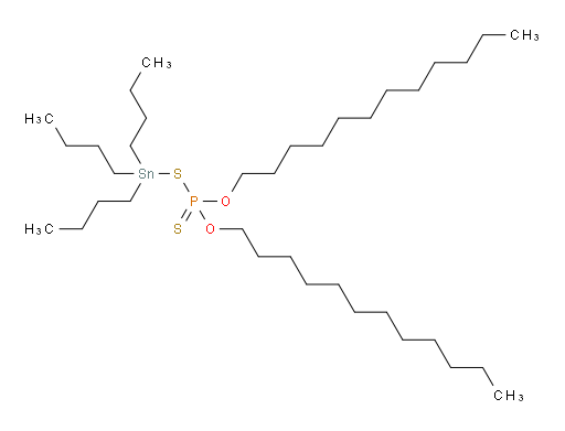 O,O-didodecyl S-(tributylstannyl) phosphorodithioate