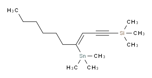(Z)-trimethyl(4-(trimethylstannyl)dec-3-en-1-yn-1-yl)silane