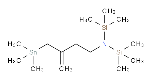 1,1,1-trimethyl-N-(trimethylsilyl)-N-(3-((trimethylstannyl)methyl)but-3-en-1-yl)silanamine