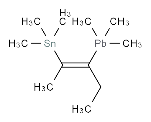 (Z)-三甲基(3-(三甲基铅基)戊-2-烯-2-基)锡烷