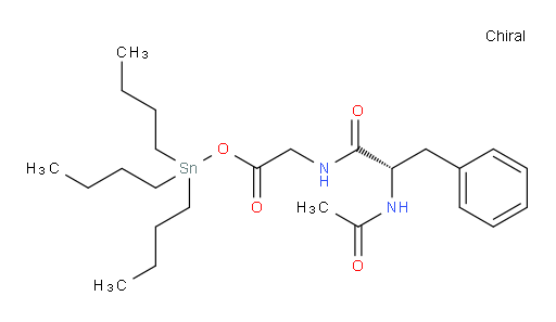 (S)-tributylstannyl 2-(2-acetamido-3-phenylpropanamido)acetate