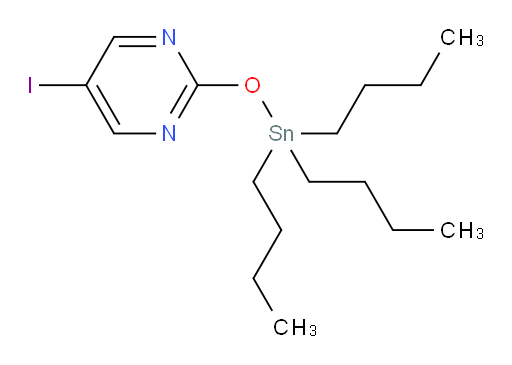 5-iodo-2-((tributylstannyl)oxy)pyrimidine