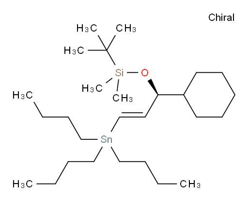(S,E)-tert-butyl((1-cyclohexyl-3-(tributylstannyl)allyl)oxy)dimethylsilane