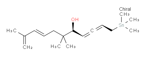 (3R,5S,E)-6,6,10-trimethyl-1-(trimethylstannyl)undeca-2,3,8,10-tetraen-5-ol