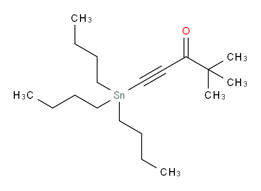 4,4-二甲基-1-(三丁基锡基)戊-1-炔-3-酮