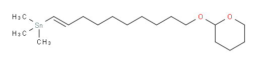 (E)-trimethyl(10-((tetrahydro-2H-pyran-2-yl)oxy)dec-1-en-1-yl)stannane
