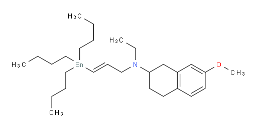 (E)-N-乙基-7-甲氧基-N-(3-(三丁基锡基)烯丙基)-1,2,3,4-四氢萘-2-胺