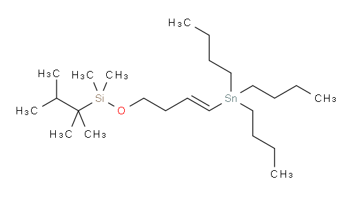 (E)-(2,3-dimethylbutan-2-yl)dimethyl((4-(tributylstannyl)but-3-en-1-yl)oxy)silane