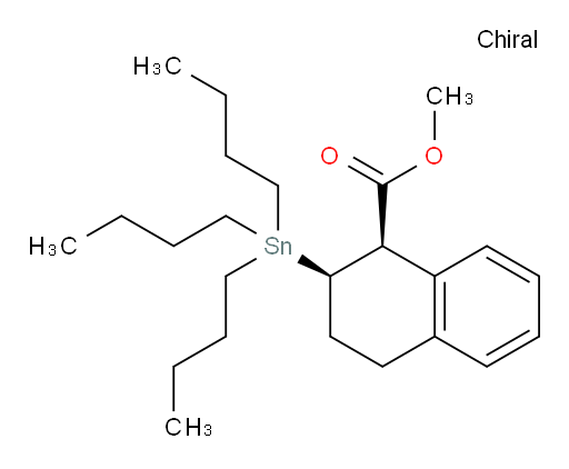 (1R,2R)-methyl 2-(tributylstannyl)-1,2,3,4-tetrahydronaphthalene-1-carboxylate