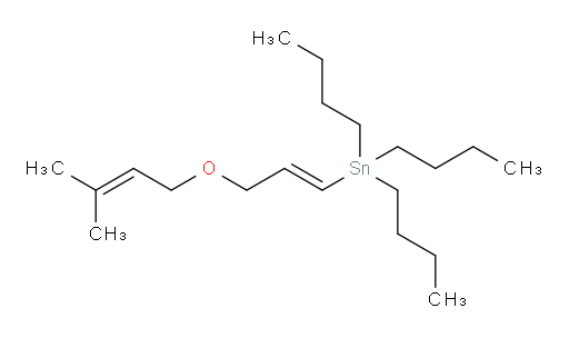 (E)-tributyl(3-((3-methylbut-2-en-1-yl)oxy)prop-1-en-1-yl)stannane
