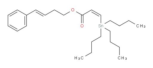 (Z)-(E)-4-phenylbut-3-en-1-yl 3-(tributylstannyl)acrylate