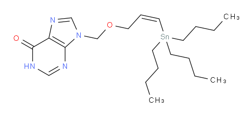 (Z)-9-(((3-(tributylstannyl)allyl)oxy)methyl)-1H-purin-6(9H)-one