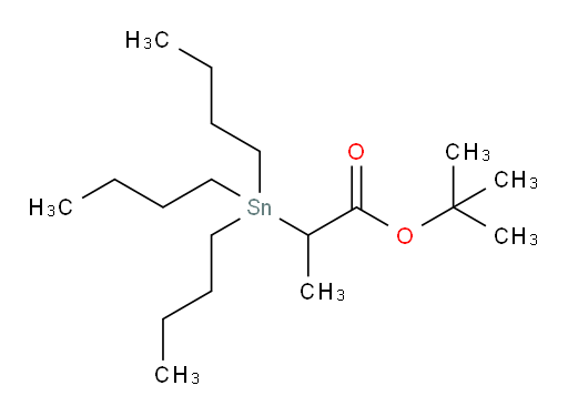 tert-butyl 2-(tributylstannyl)propanoate