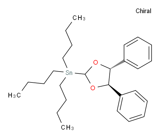tributyl((4R,5R)-4,5-diphenyl-1,3-dioxolan-2-yl)stannane