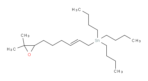 (E)-tributyl(6-(3,3-dimethyloxiran-2-yl)hex-2-en-1-yl)stannane