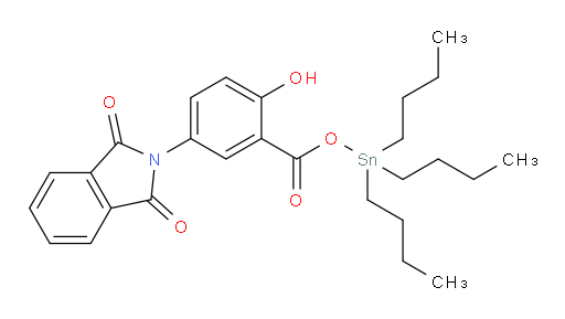 tributylstannyl 5-(1,3-dioxoisoindolin-2-yl)-2-hydroxybenzoate