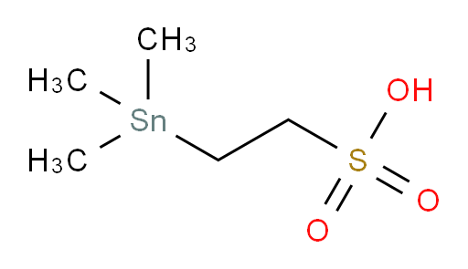 2-(trimethylstannyl)ethanesulfonic acid