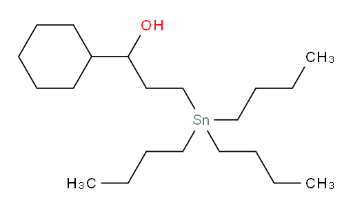 1-环己基-3-(三丁基锡基)丙-1-醇