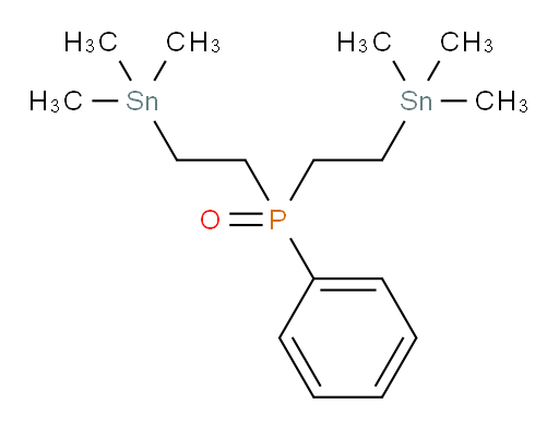phenylbis(2-(trimethylstannyl)ethyl)phosphine oxide