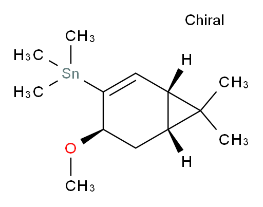 ((1R,4R,6R)-4-methoxy-7,7-dimethylbicyclo[4.1.0]hept-2-en-3-yl)trimethylstannane