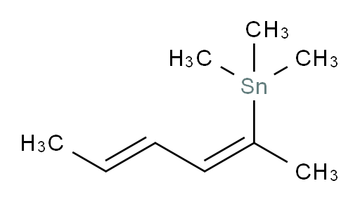 (2Z,4E)-六-2,4-二烯-2-基三甲基锡烷