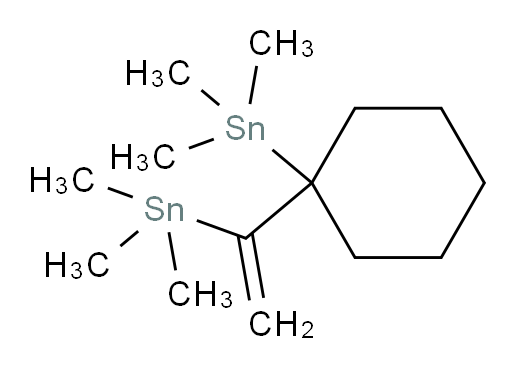 trimethyl(1-(1-(trimethylstannyl)cyclohexyl)vinyl)stannane