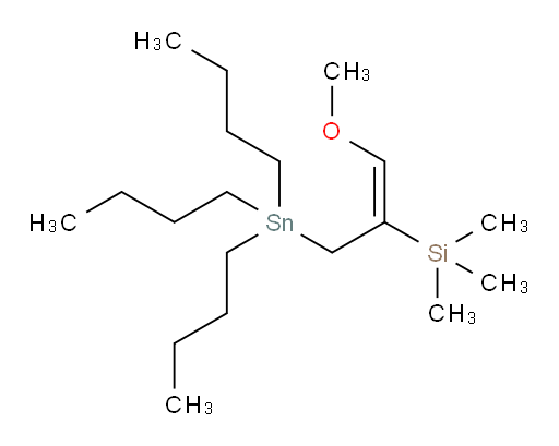 (E)-(1-methoxy-3-(tributylstannyl)prop-1-en-2-yl)trimethylsilane
