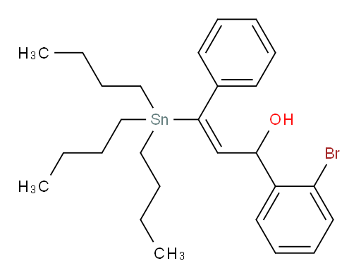 (E)-1-(2-bromophenyl)-3-phenyl-3-(tributylstannyl)prop-2-en-1-ol