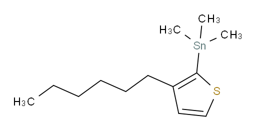 (3-hexylthiophen-2-yl)trimethylstannane